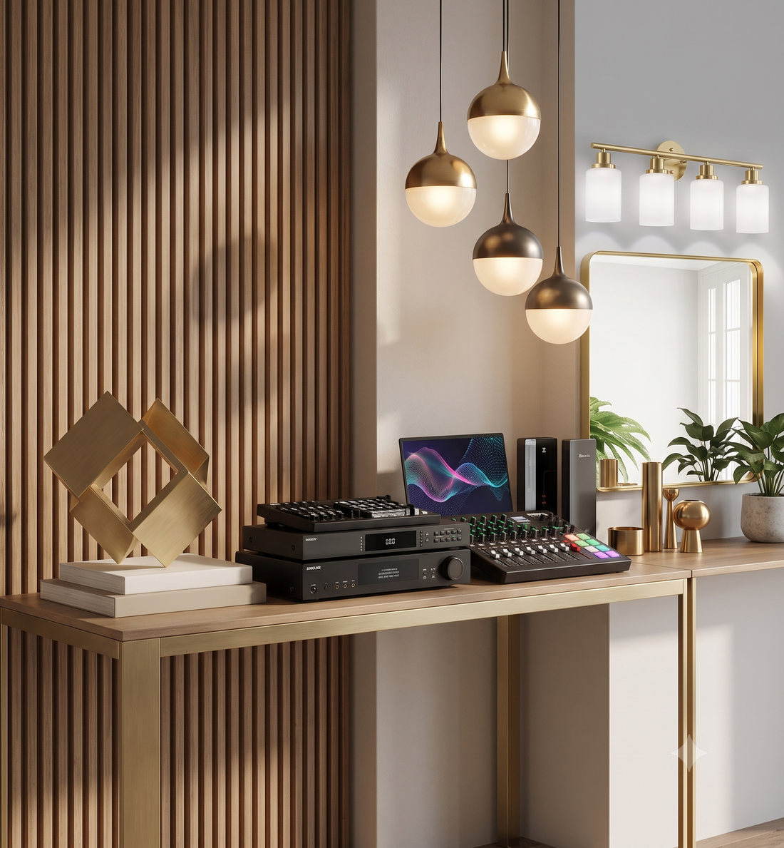 Elevate Your Bathroom: How Brushed Gold Vanity Lighting Transforms Your Space