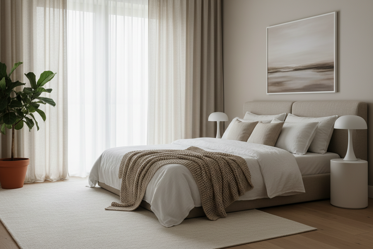How to Choose the Perfect Bedroom Curtains: From Fabric to Length
