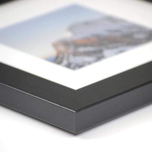 Frame It Easy 33 x 18 Black Wood Frame - Image 3