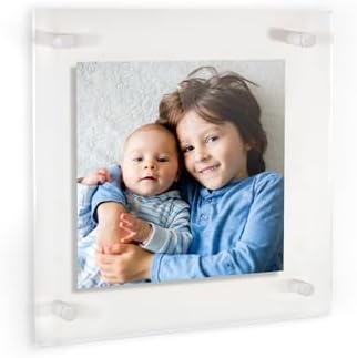 ArtToFrames 16x16 Inch Double Panel Floating Acrylic Picture Frame comes by ArtToFrames