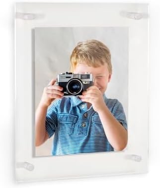 ArtToFrames 13x16 Inch Double Panel Floating Acrylic Picture Frame comes by ArtToFrames