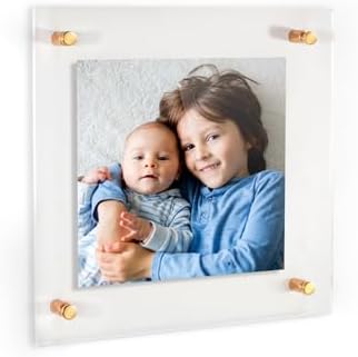 ArtToFrames 12x12 Inch Double Panel Floating Acrylic Picture Frame comes by ArtToFrames