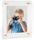ArtToFrames 13x16 Inch Double Panel Floating Acrylic Picture Frame comes by ArtToFrames