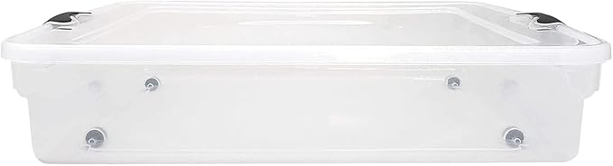 HOMZ 2-Pack Under Bed Storage, 56 Quart, and Towels - Image 8