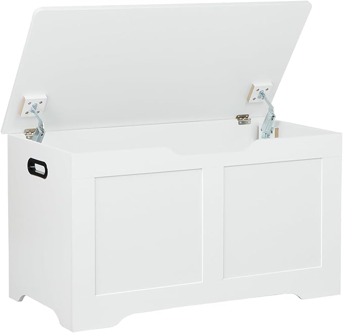 Timberer 31.5" Storage Chest, Wooden Storage Bench, Lift Top Toy Chest by Timberer