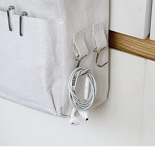 Someteth Bedside Caddy Organizer & Bedside Storage Basket Multi-Function - Image 5