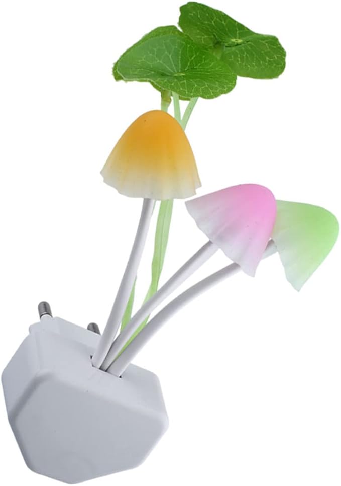 NIDONE Mushroom Night Light Wall Lamps Sensor Led Night Light Color Changing - Image 3