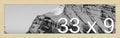 Frame It Easy 33 x 9 Wheat Wood Frame by FrameItEasy