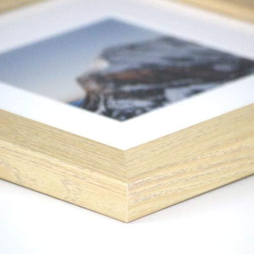 Frame It Easy 33 x 40 Wheat Wood Frame - Image 3