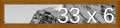 Frame It Easy 33 x 6 Hazel Wood Frame by FrameItEasy