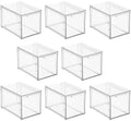 mDesign Plastic Stackable Closet Storage Organizer Bins by mDesign