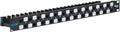 ICC 24-Port CAT6A Keystone 1U Patch Panel by ICC