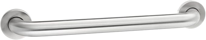 Amazon Basics Bathroom Handicap Safety Grab Bar, 18 Inch Length, 1.5 Inch by AmazonBasics