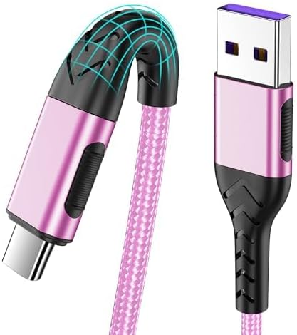Durcord USB C Cable, Type C Charger Braided USB Cable Compatible - Image 2