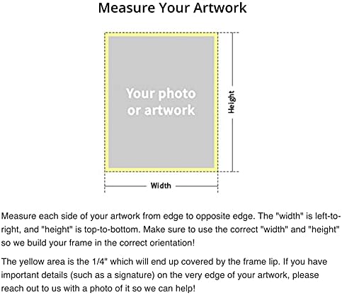 Frame It Easy 33 x 25 Black Wood Frame - Image 5