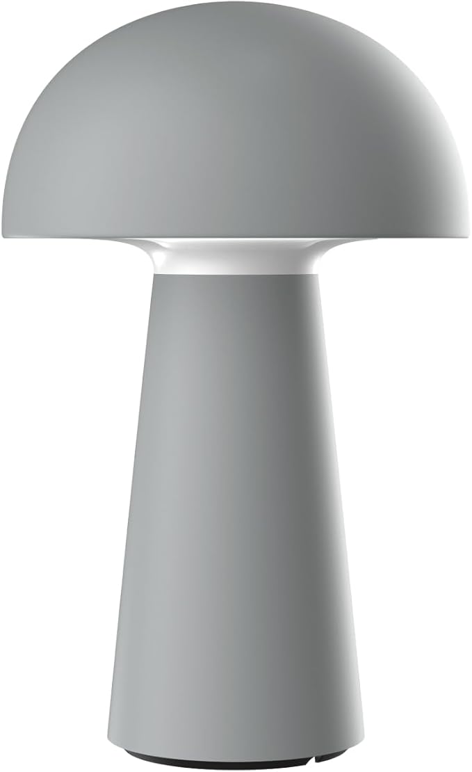 ‎Newhouse Lighting Capri, Fog Gray 2700K Dimmable Cordless USB-C Rechargeable by NewhouseLighting