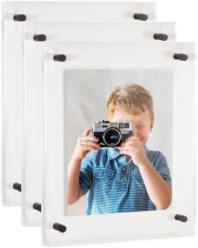 ArtToFrames 12x16 Inch Double Panel Floating Acrylic Picture Frame comes by ArtToFrames