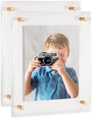 ArtToFrames 22x30 Inch Double Panel Floating Acrylic Picture Frame comes by ArtToFrames