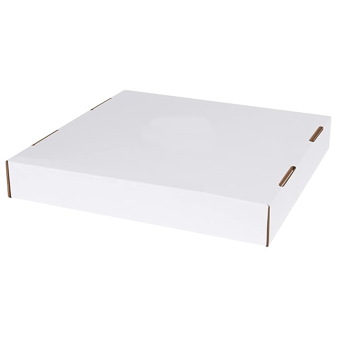 Box USA 40 or 50 Gallon Corrugated Cardboard Trash Can and Recycling Bin Lids - Image 3