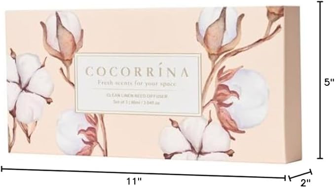 COCORRÍNA Reed Diffuser Set of 3-3 Pack/ 3.04 Fl.oz Diffuser - Image 7