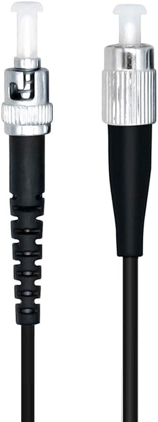 Jeirdus 100ft 100feet 30m FC to ST Outdoor Armored Simplex 9/125 SM Fiber Optic - Image 2