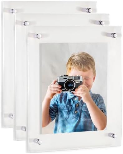 ArtToFrames 18x22 Inch Double Panel Floating Acrylic Picture Frame comes by ArtToFrames