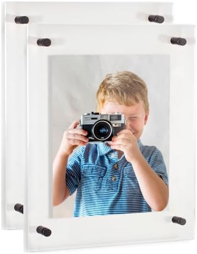 ArtToFrames 8x32 Inch Double Panel Floating Acrylic Picture Frame comes by ArtToFrames