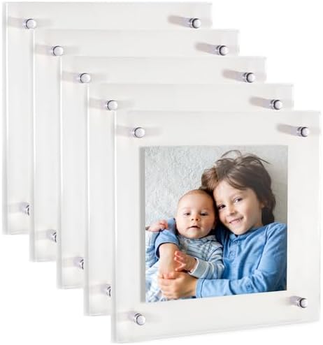 ArtToFrames 26x26 Inch Double Panel Floating Acrylic Picture Frame comes by ArtToFrames