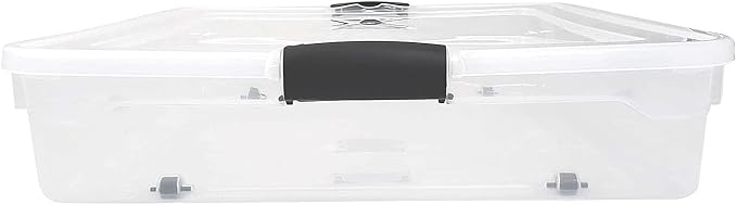 HOMZ 2-Pack Under Bed Storage, 56 Quart, and Towels - Image 9