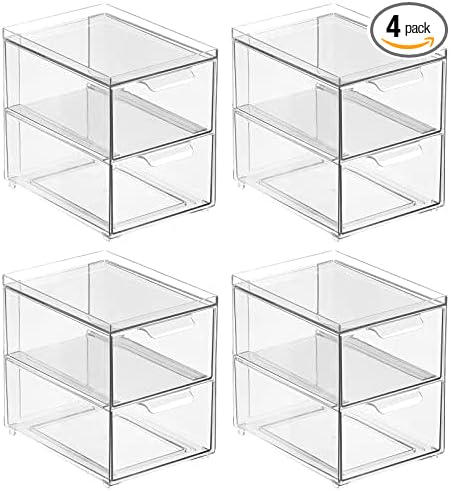mDesign Stackable Storage Containers Box by mDesign