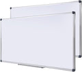 Magnetic Whiteboard -2 Pack 60" x 40" Large Magnetic Dry Erase Board by DexBoard