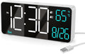 KOSUMOSU Digital Alarm Clock for Bedroom, 6.7in Small Digital Clock, Auto by KOSUMOSUTECHNOLOGY