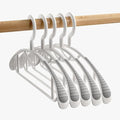 Non-Slip Hangers, Heavy Duty, Plastic Hanger by LANZYLO