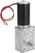 Reversible Gear Motor, DC 24V 8mm Shaft Gear Motor High Torsion Electric Turbo by Following