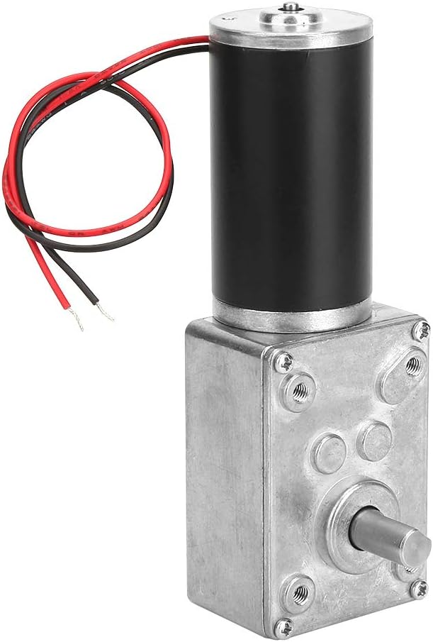 Reversible Gear Motor, 24V 8mm Shaft Gear Motor High Torsion Speed Reduce by Following