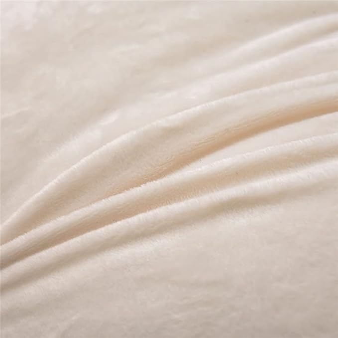 Holawakaka Large Faux Fur Bed Rest Pillow - Image 7