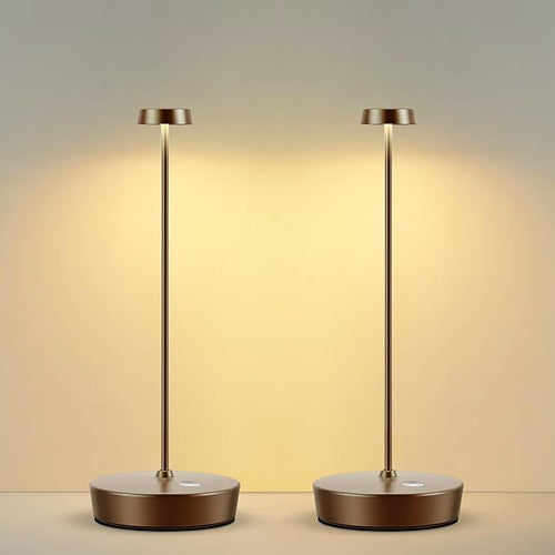 2Pack Cordless LED Table Lamp，Rechargeable Battery Operated Table Light by SIKEVHT