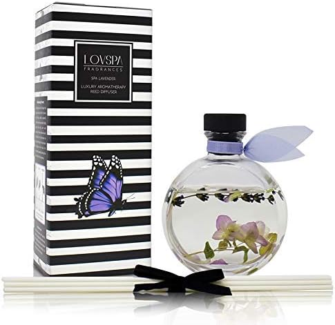 LOVSPA Reed Diffuser Set, Spa Lavender Scented Oil Diffuser - Image 4