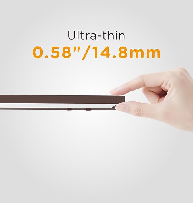 36 Inch Under Cabinet Lighting Plug in, 20W 120V 3 Color 3000K/4000K/5000K - Image 5