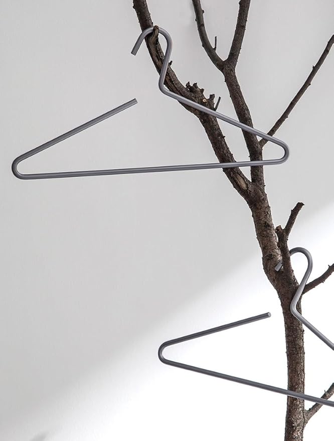 Premium Matte Titanium Gray Aluminum Coat Hangers 100 Piece Set, 16.5” Extra - Image 8