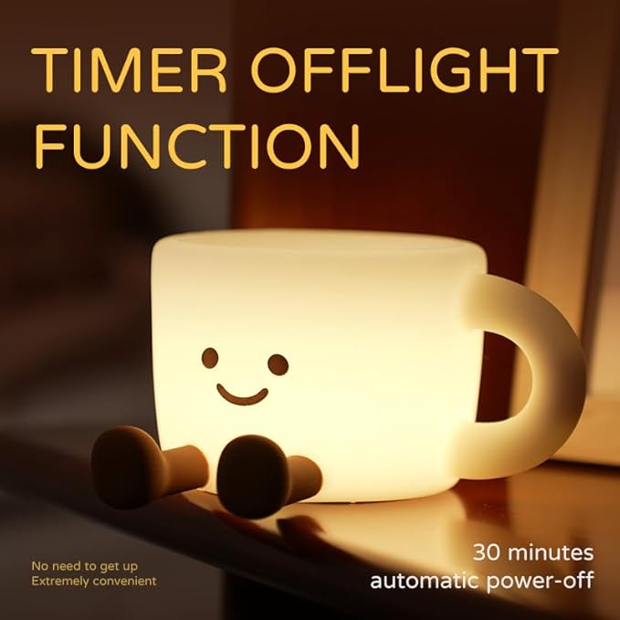 QANYI Coffee Cup Night Light, Gifts - Image 8