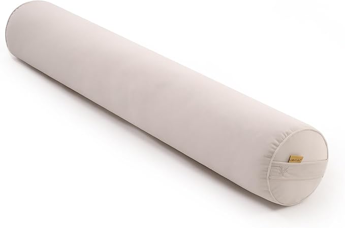 Body Pillow for Adults – Long Bolster Pillow for Bed, Round Cuddle Pillow by Ailuteie