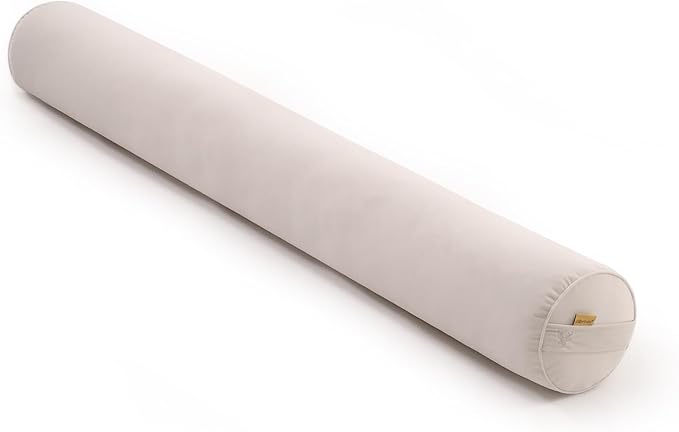 Body Pillow for Adults – Long Bolster Pillow for Bed, Round Cuddle Pillow by Ailuteie