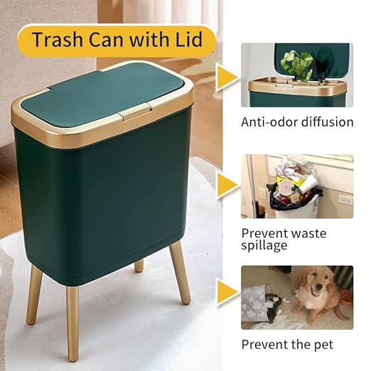 Procade 2Pack BathroomTrash Can - Image 2