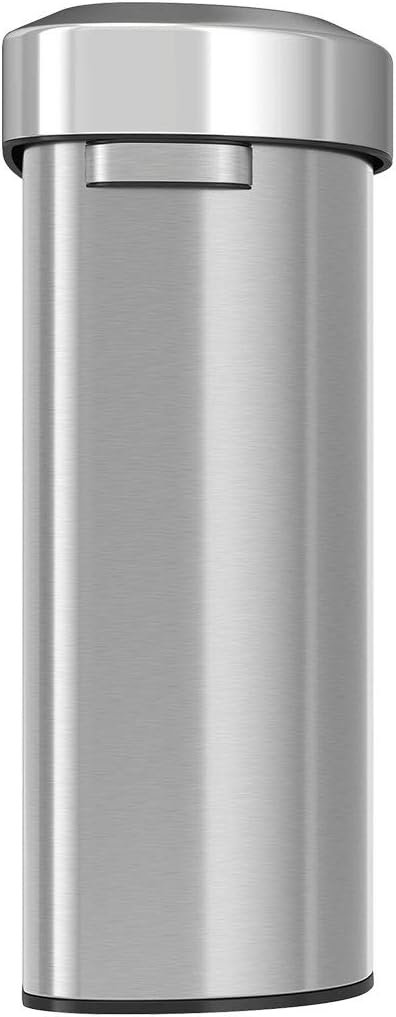 iTouchless 23 Gallon / 87 Liter Stainless Steel Trash Can and Recycle Bin - Image 2
