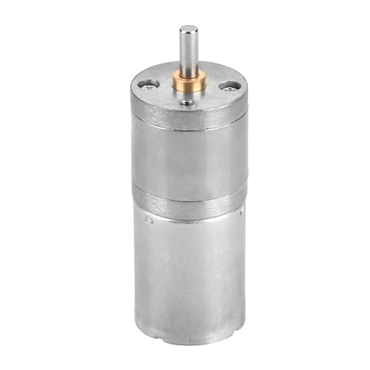 25mm DC 12V 25GA 370 Metal Gear Motor Low Speed High - Image 3