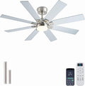 KNUN Nickel 48 Inch Ceiling Fans by KNUN