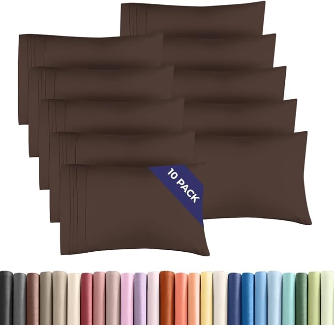 King Pillow Cases Set of 10 by CGKUnlimited
