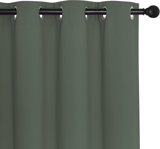NICETOWN Bedroom Curtain Room Darkening Drapery 102 inches Length - Image 7