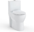One Piece Toilet with 19" ADA Height, Round Bowl Design, Soft Closing PP Toilet by Unknown